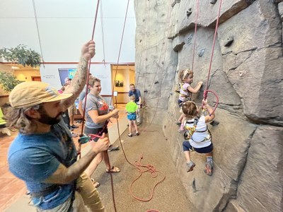 CMC Climbing Wall Leader Training