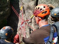 Trad Lead Climbing Field Day 1