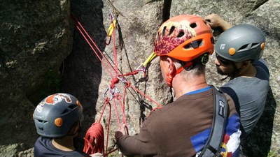 Trad Lead Climbing Field Day 1