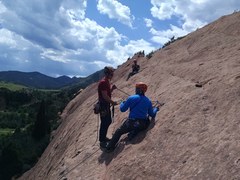 Sport Lead Climbing Field Day 1