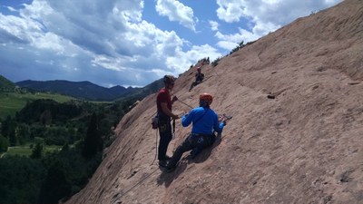 Sport Lead Climbing Field Day 1