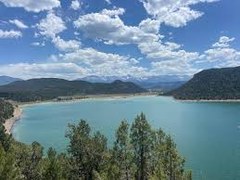 End of summer picnic at Ridgway Reservoir State Park