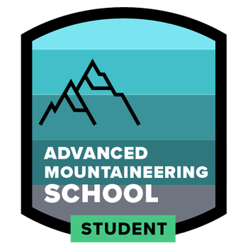 Advanced Mountaineering School Student