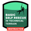 Basic Self Rescue in Technical Terrain Instructor