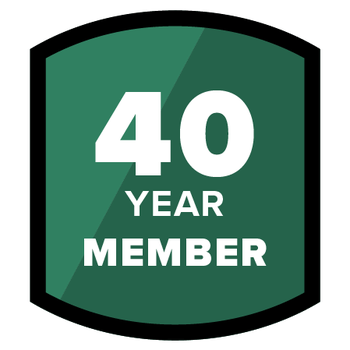 40 Year Membership Badge