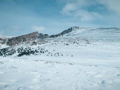 Advanced Snowshoe – Mt Bierstadt via West Slopes
