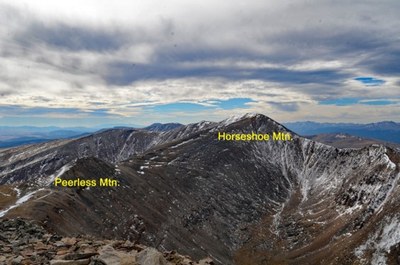 Ascending Hikes – Horseshoe Mountain - Horseshoe and Peerless Mountain