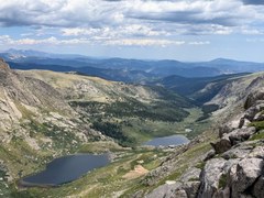 Ascending Hikes – Mt Blue Sky - Summit Lake