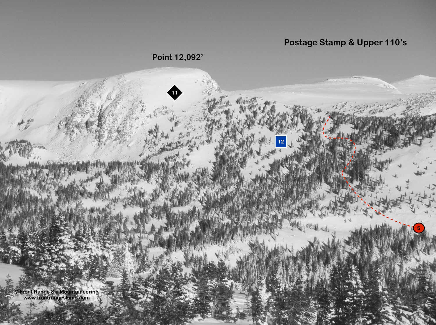 Backcountry Skiing/Splitboarding – Current Creek — The Colorado ...