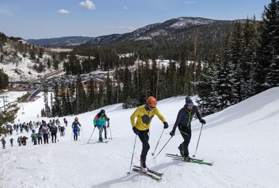 Backcountry Skiing/Splitboarding – Sunrise uphill ski at Eldora Backcountry Skiing/Splitboarding – Sunrise uphill ski at Eldora