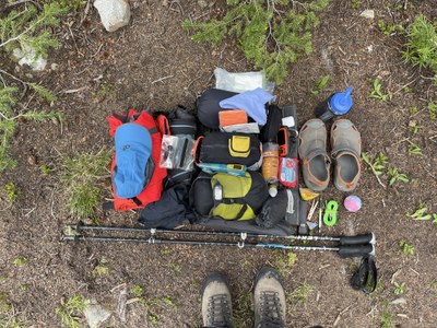 Backpack – BPX 2-Day: French Pass from French Creek TH