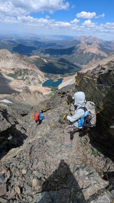 Basic Alpine Climb – State Forest State Park - Static-Richthofen Traverse