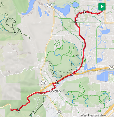 Bike – Peak to Plains Trail