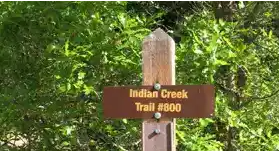 Hiking – Indian Creek Trailhead - Indian Creek Trail Hiking – Indian Creek Trailhead - Indian Creek Trail