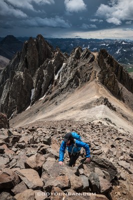 Hiking – Mount Sneffels - South Slopes