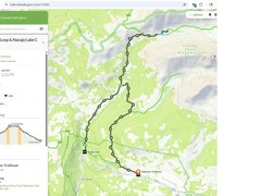 Hiking – Navajo Lake-Kilpacker loop 11 mi, 2200'