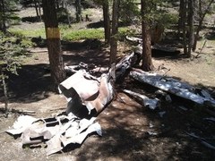 Hiking – Palmer Lake Reservoir Trailhead - Harrison Plane Crash