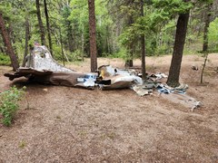 Hiking – Palmer Lake Reservoir Trailhead - Harrison Plane Crash