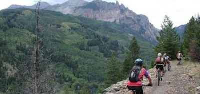 Hiking – Ames section of Galloping Goose (Telluride). Hiking – Ames section of Galloping Goose (Telluride).