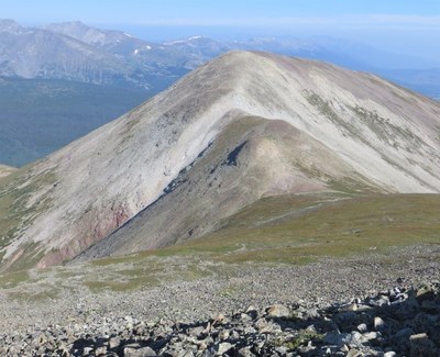 Hiking – Hoosier Ridge, Red Mountain C (13,229') and Unnamed 13,352'. Hiking – Hoosier Ridge, Red Mountain C (13,229') and Unnamed 13,352'.