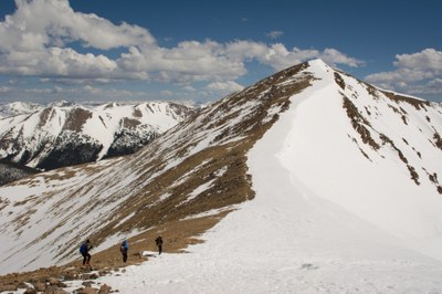 Hiking – Mt. Sniktau (13,284') and Mt. Cupid (13,114') * Hiking – Mt. Sniktau (13,284') and Mt. Cupid (13,114') *