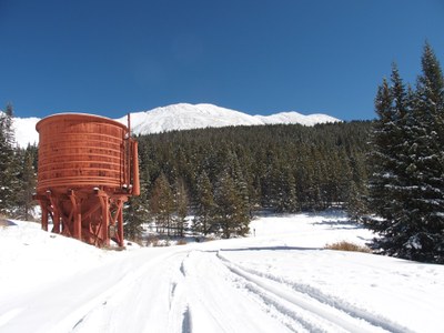 Intermediate Snowshoe – Baker's Tank Loop with Boreas Pass Road