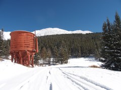 Intermediate Snowshoe – Baker's Tank Loop with Boreas Pass Road Intermediate Snowshoe – Baker's Tank Loop with Boreas Pass Road