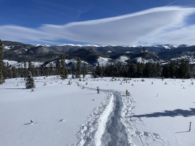 Intermediate Snowshoe – Gold Hill Trail Intermediate Snowshoe – Gold Hill Trail
