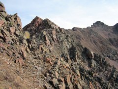 Mountaineering – Grand Traverse Peak (13063 feet) and Mount Valhalla (13202 feet), class 3 scramble