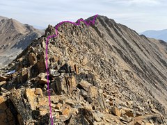 Mountaineering – Mt Blaurock (13,626 feet) & Ervin Peak (13,538 feet), class 3 scramble