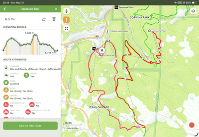 RMOTHG Trip – O'Fallon Park - Panorama Point Trail / Bear Creek Trail Lollipop