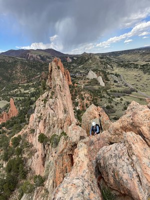 Rock Climb – Garden of the Gods - Kindergarten Rock Rock Climb – Garden of the Gods - Kindergarten Rock
