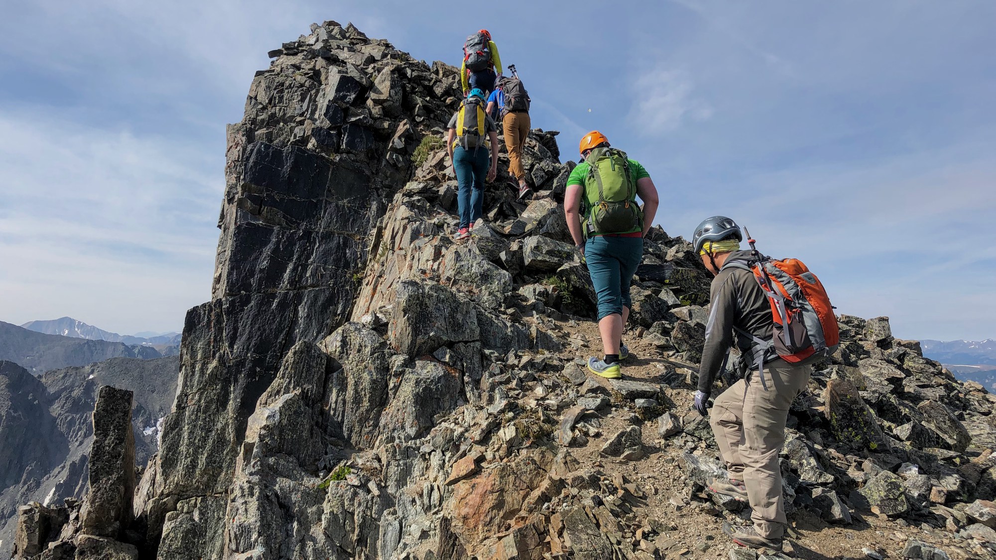 Scramble – Crystal Peak via Father Dyer NE ridge — The Colorado ...