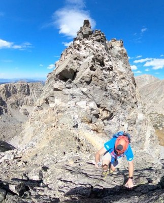 Scramble – Fools Peak (12,953 feet) North Ridge, class 3/4 Scramble – Fools Peak (12,953 feet) North Ridge, class 3/4