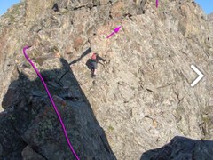 Scramble – Helen to Father Dyer to Crystal Traverse
