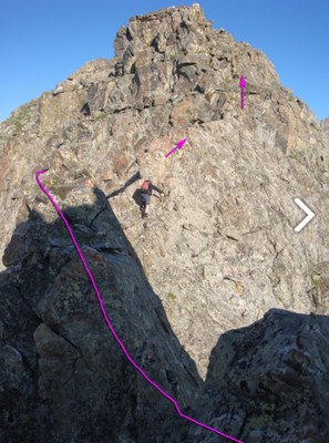 Scramble – Helen to Father Dyer to Crystal Traverse Scramble – Helen to Father Dyer to Crystal Traverse