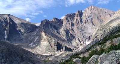 Scramble – Longs peak via loft down keyhole Scramble – Longs peak via loft down keyhole