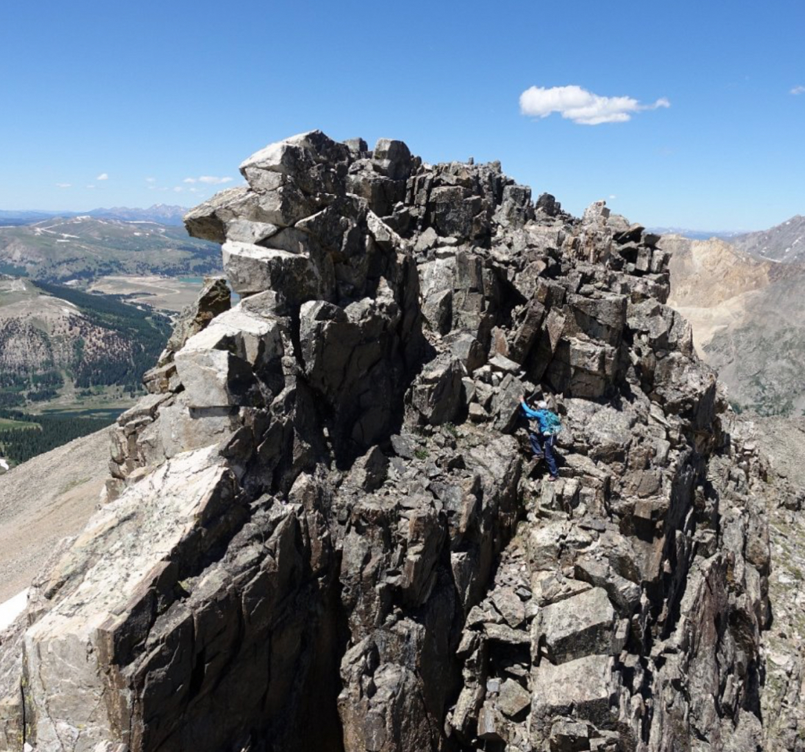 Scramble – Mount Arkansas North Ridge Direct, class 3/4 scramble — The ...