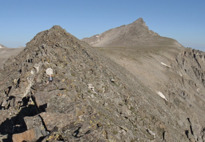 Scramble – Pacific Peak - East Ridge Scramble – Pacific Peak - East Ridge