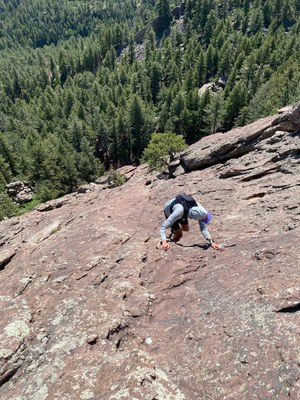 Scramble – Scramble Freeway Second Flatiron, class 4 to 5.0