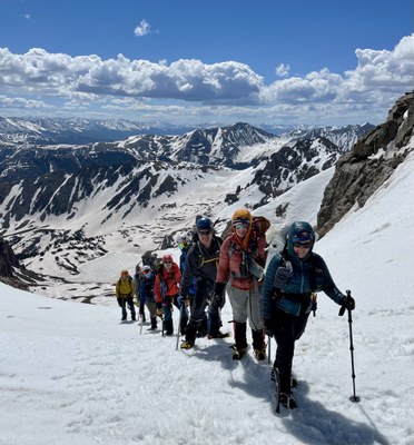 Snow Climb – Cathedral Lake
