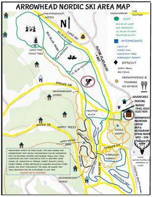 Arrowhead Nordic Area
