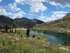 Booth Lake and Booth Falls Trail Booth Lake and Booth Falls Trail