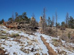 Chair Rocks via Colorado Trail