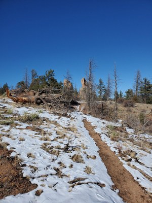 Chair Rocks via Colorado Trail