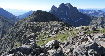 Columbia Point, Obstruction Peak, Kitty Kat Carson Peak
