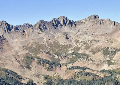 Mount Moss and Lavender Peak