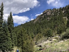 RMNP - West Creek Falls from Cow Creek TH