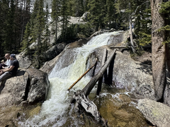 Willow Creek Falls from Buffalo Cabin Trailhead Willow Creek Falls from Buffalo Cabin Trailhead