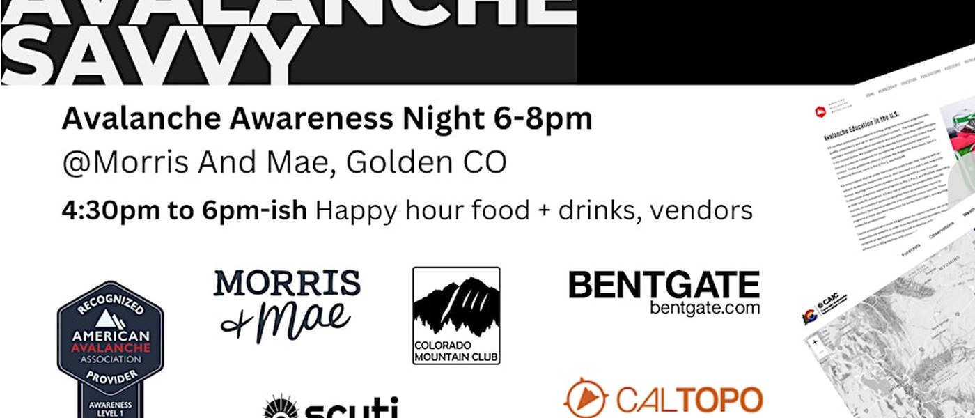Avalanche Awareness Night (RSVP required)
